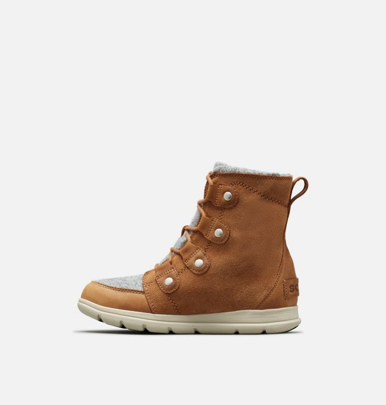 Sorel Dam Vinterkängor Brun - Explorer™ Joan Låga - MFX-276850